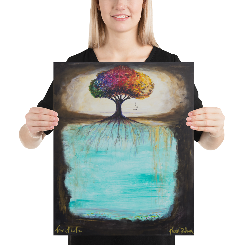 "Tree of Life" - Prophetic Art Print with Poem